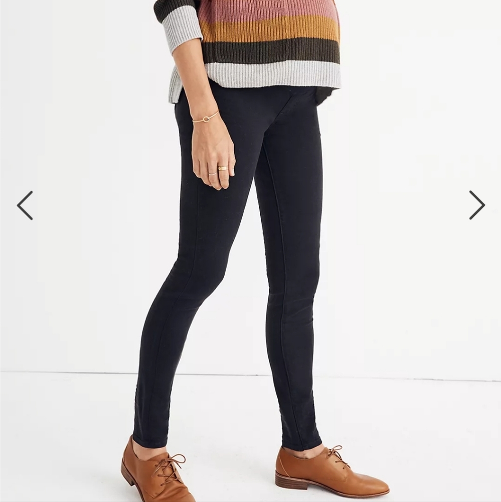 Madewell Maternity Over-the-Belly Skinny Jeans in Lunar Wash: TENCEL™ Denim